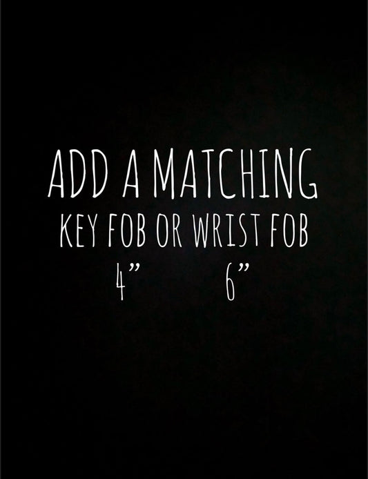 Key Fob or Wrist Fob - Sew Fetch Dog Company