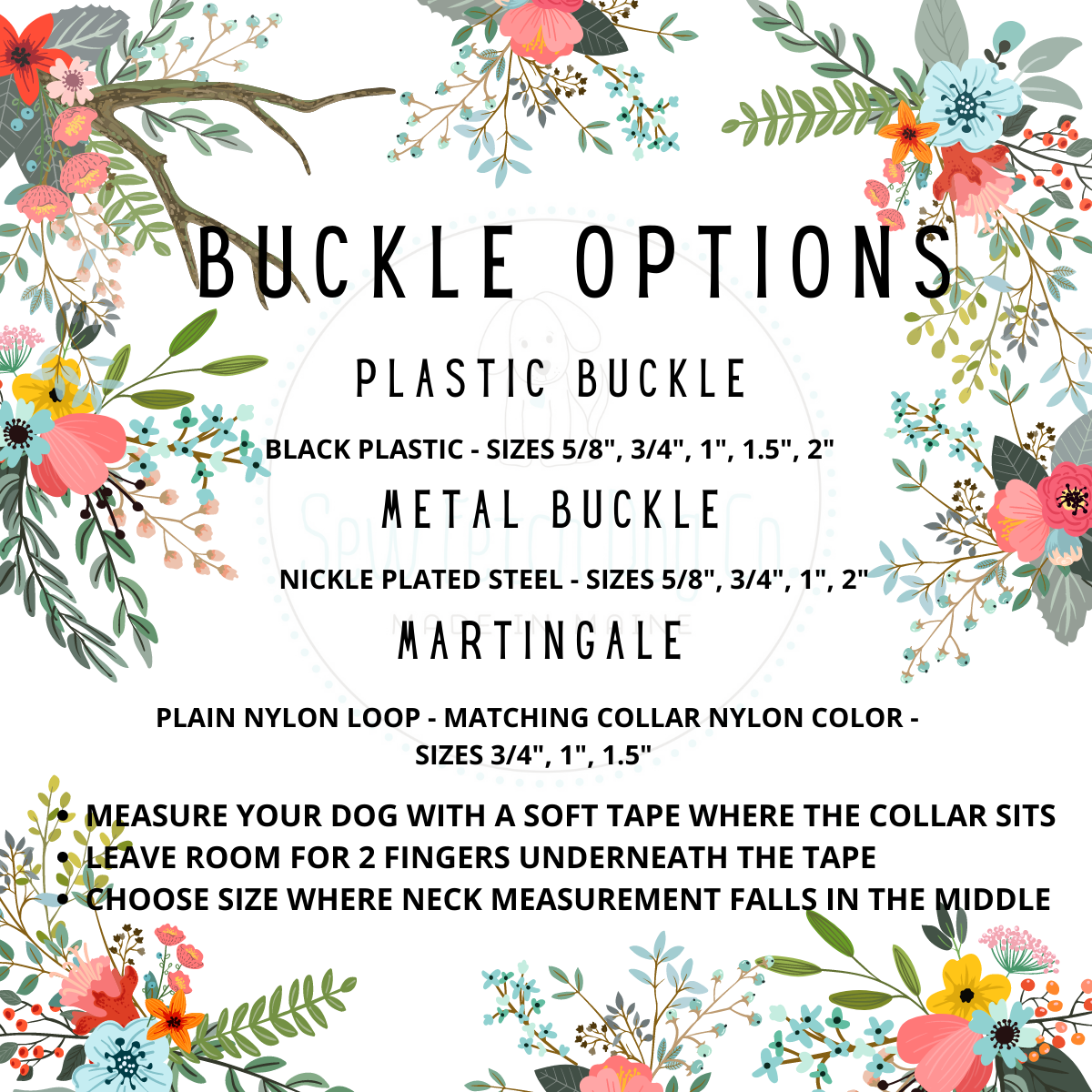 Bellis Daisy Collar on Sage - Sew Fetch Dog Company