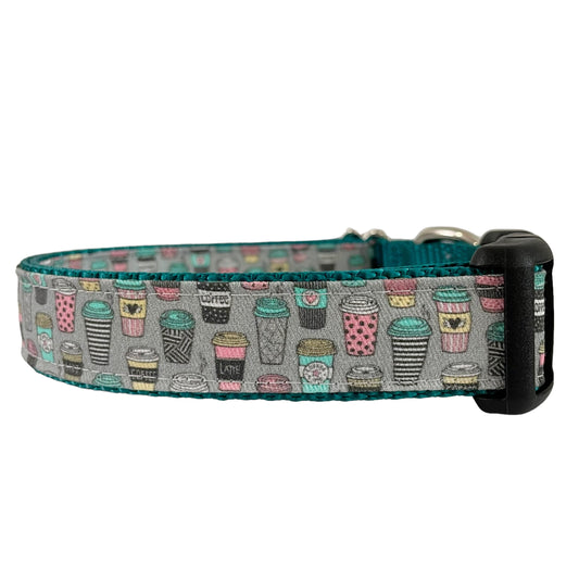 Coffee Dog Collar - Sew Fetch Dog Company