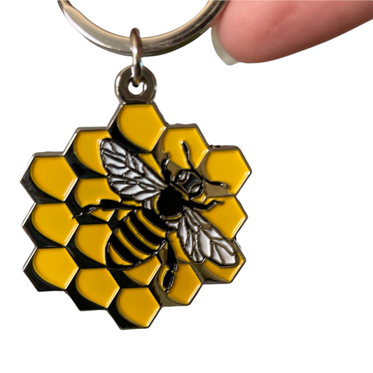 Bee KeyChain Accessories - Sew Fetch Dog Company