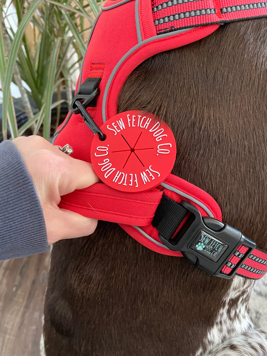 Poo Bag Carrier Disk - Sew Fetch Dog Company