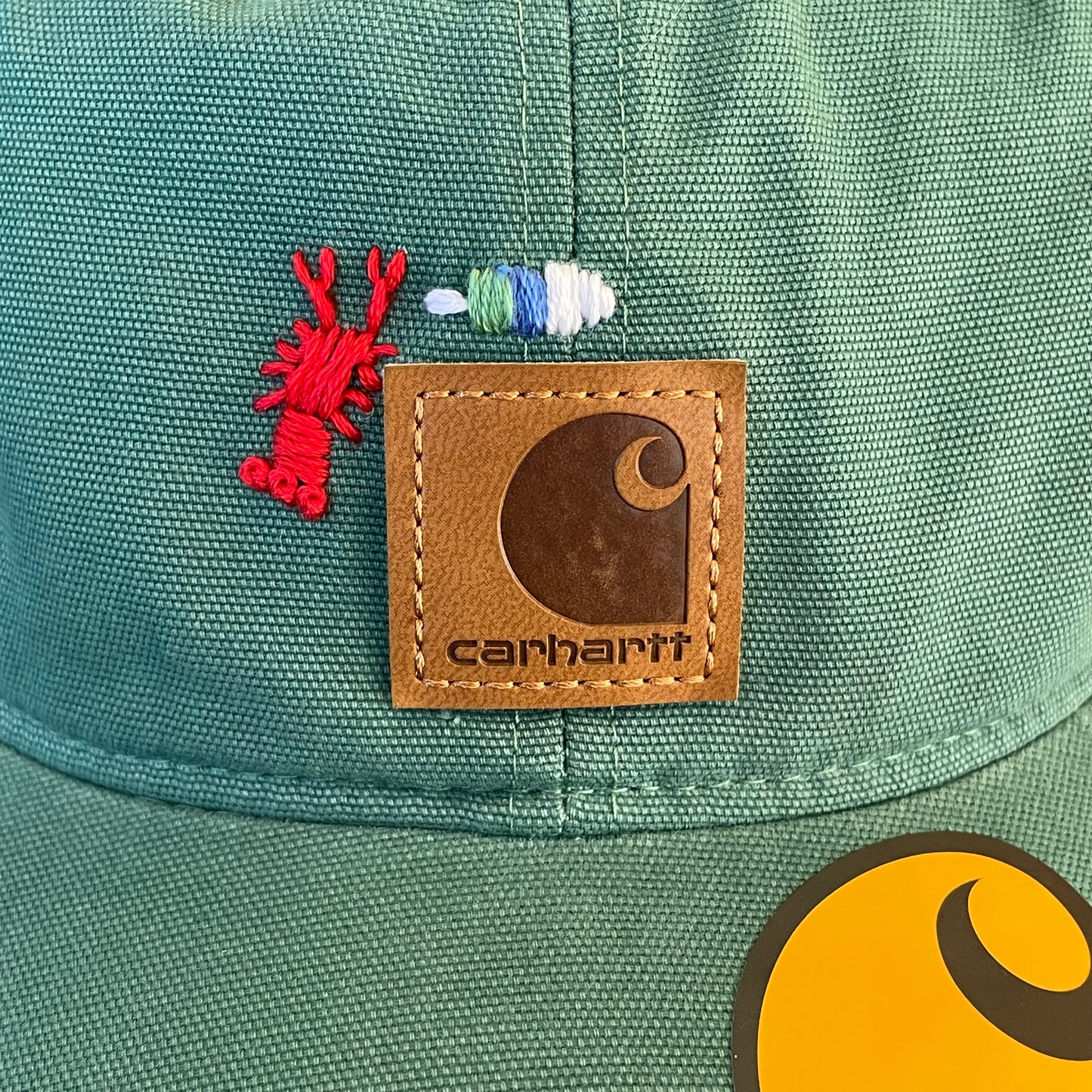 CUSTOM Lobster Buoy Hat- Adult Size - Sew Fetch Dog Company