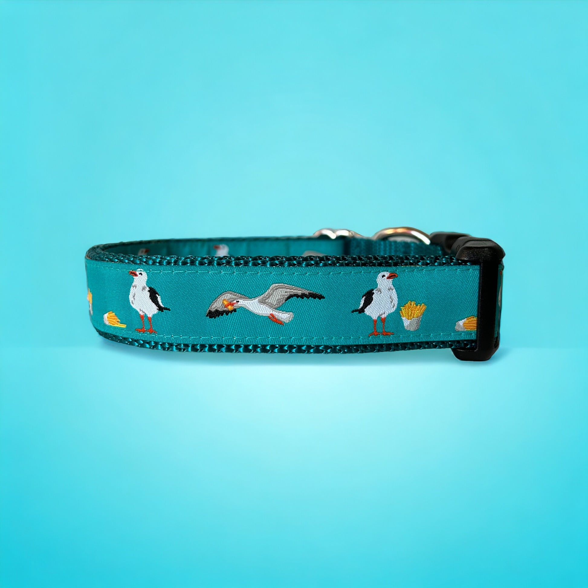 Seagull Dog Collar - Sew Fetch Dog Company