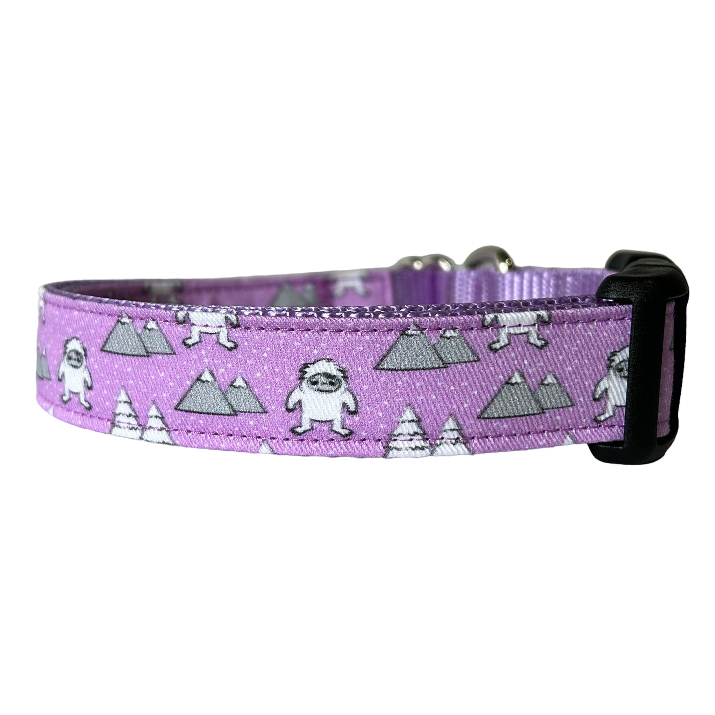Yeti Dog Collar in Lavender - Sew Fetch Dog Company