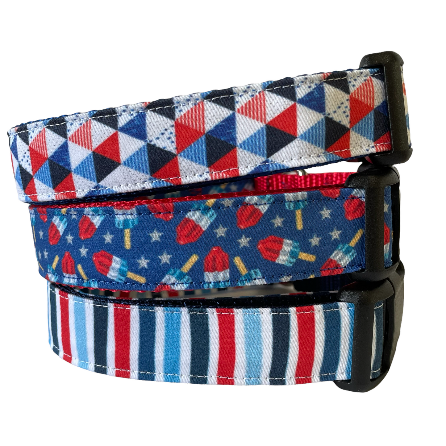 4TH OF JULY, MEMORIAL DAY COLLARS - Sew Fetch Dog Company