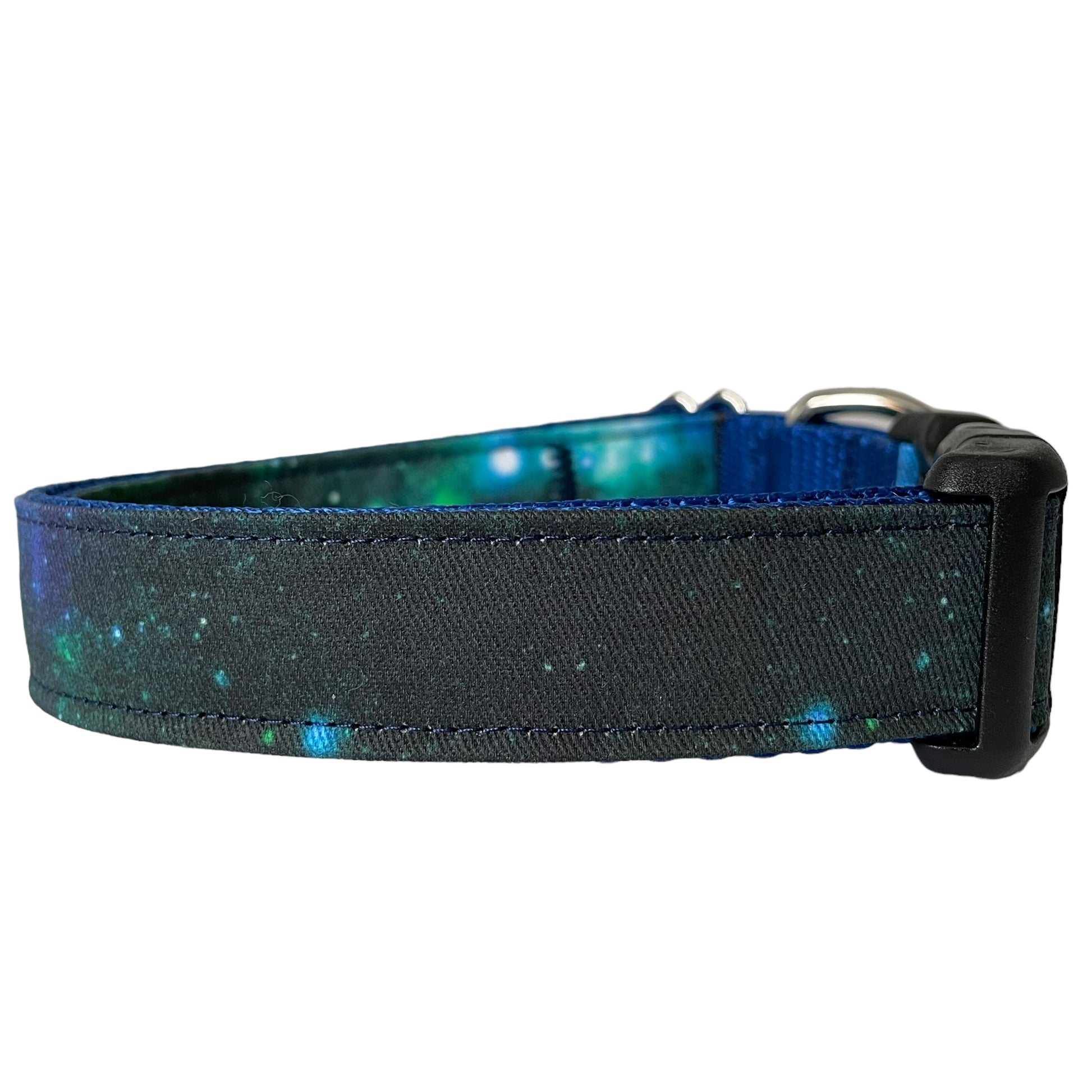 Blue Galaxy Dog Collar - Sew Fetch Dog Company
