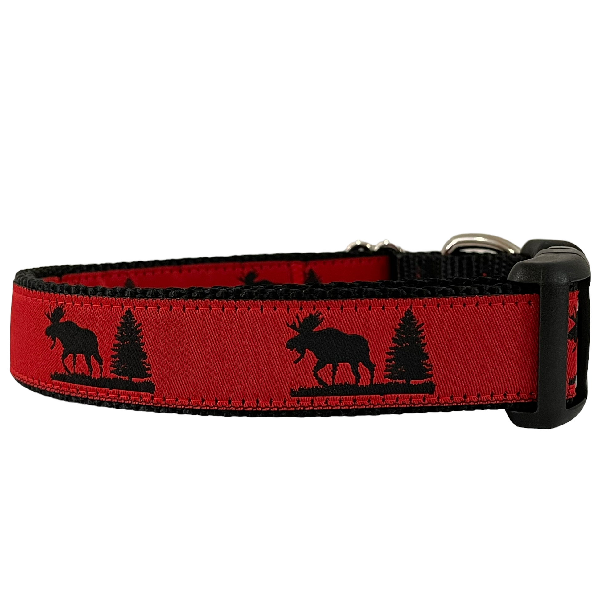 Red Maine Moose Collar – Sew Fetch Dog Company
