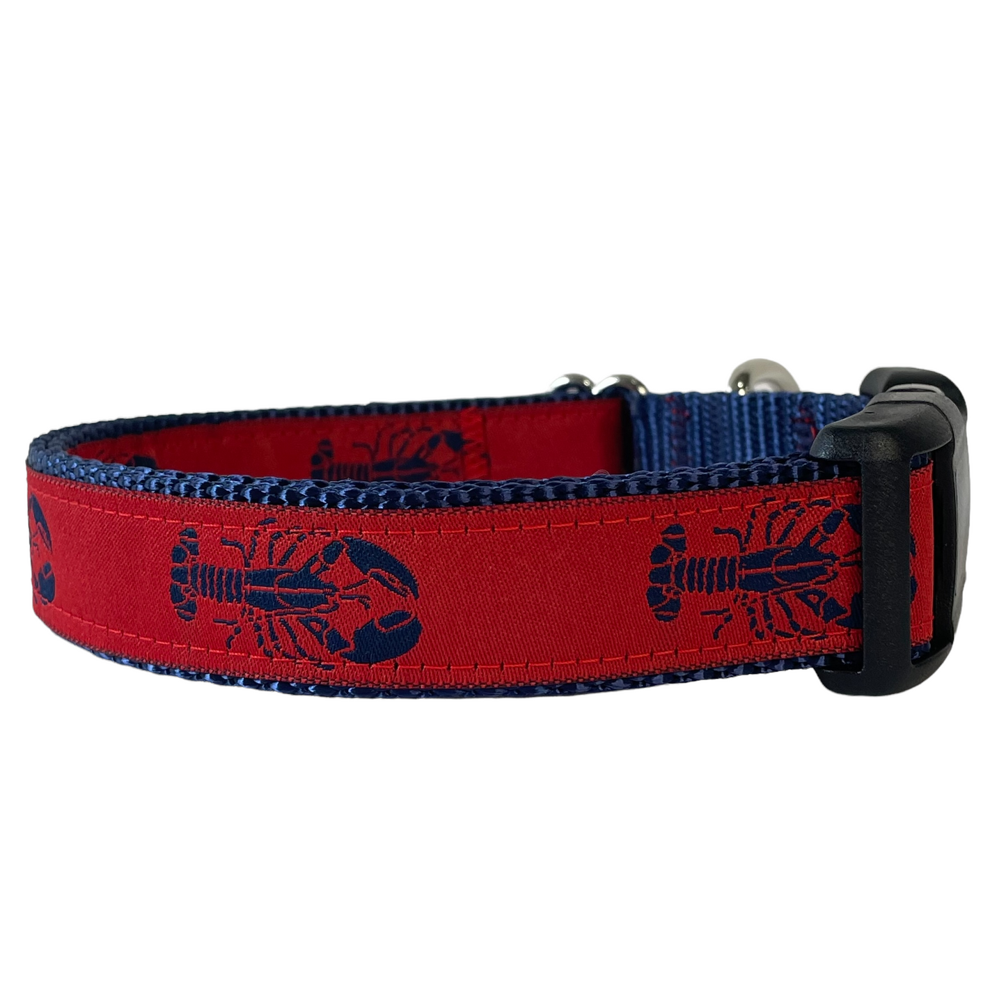 Red Lobster Dog Collar - Sew Fetch Dog Company