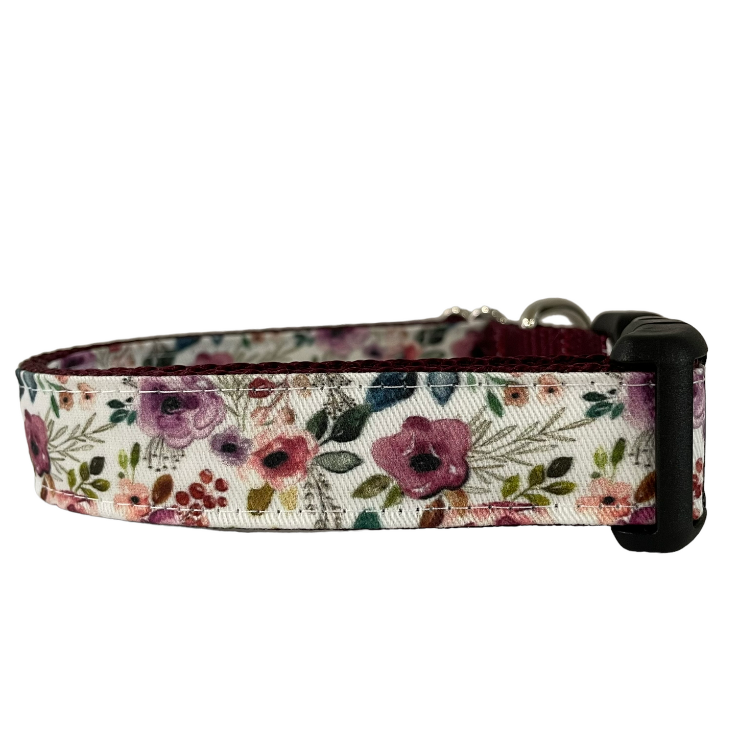 Parker Floral Dog Collar - Sew Fetch Dog Company