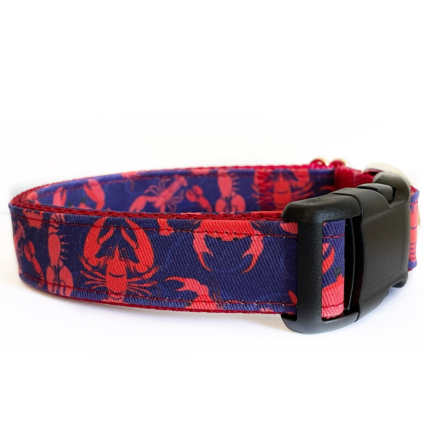 Crabby Lobster Dog Collar - Sew Fetch Dog Company