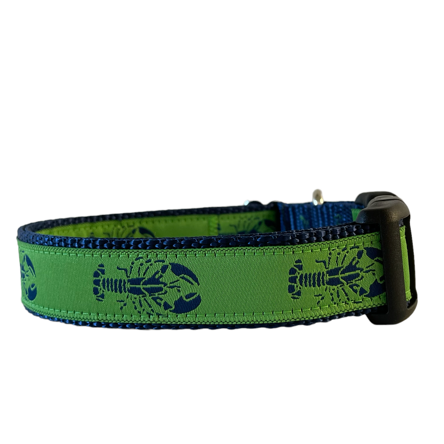 Green Lobster Dog Collar - Sew Fetch Dog Company
