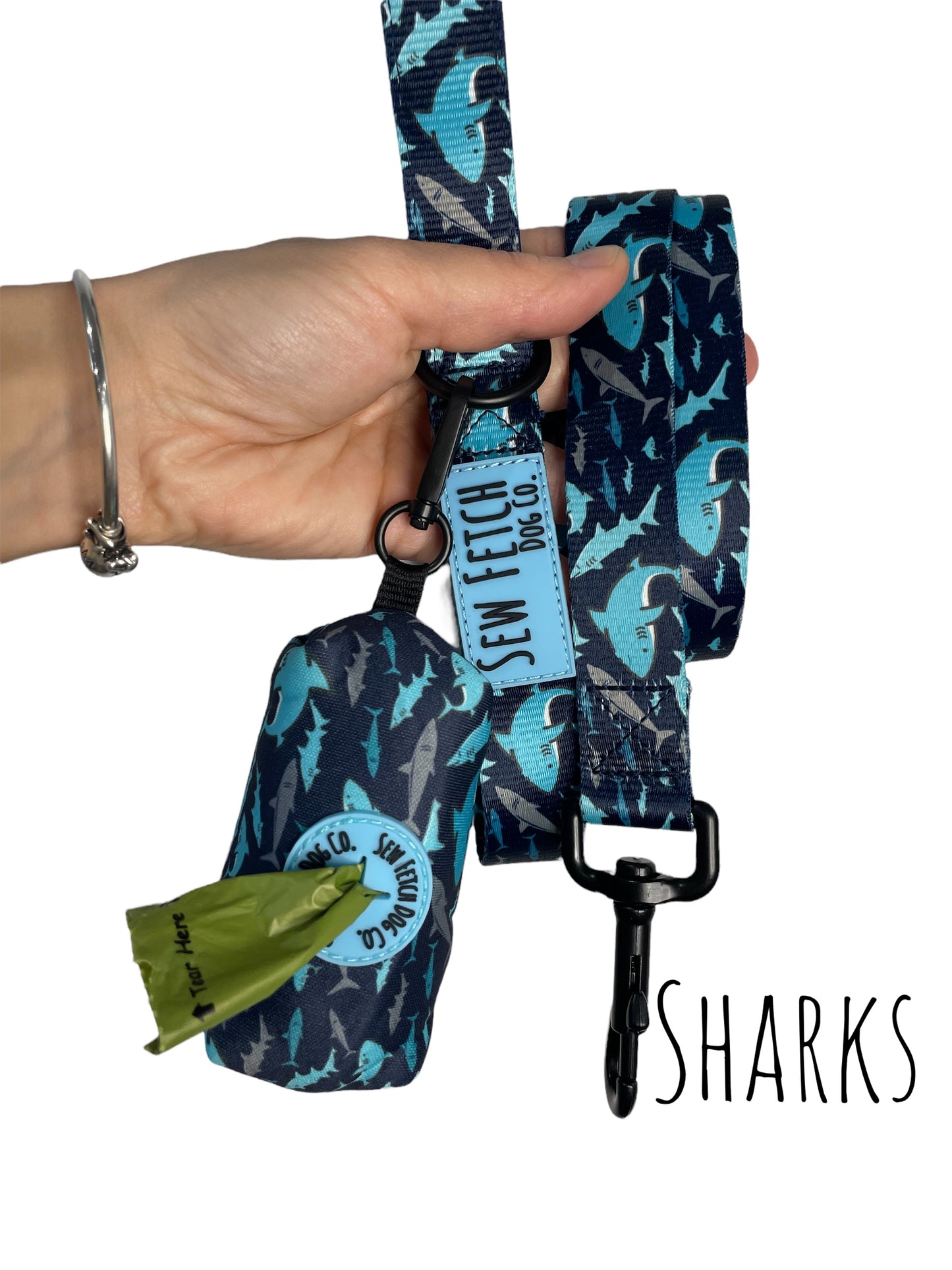 Shark Walk Set - Sew Fetch Dog Company