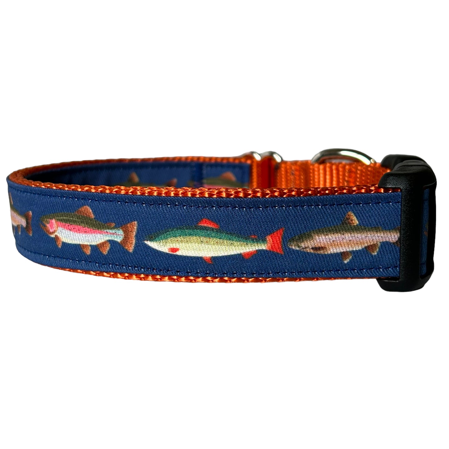 Trout Dog Collar - Sew Fetch Dog Company